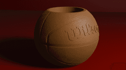 Alabama Basketball Beer Can Holder 3d model