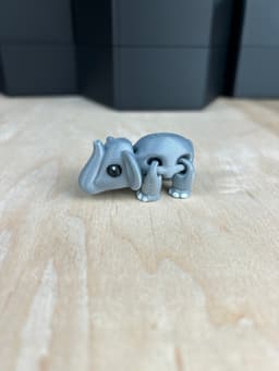 Elephant V1 Fidget 3d model