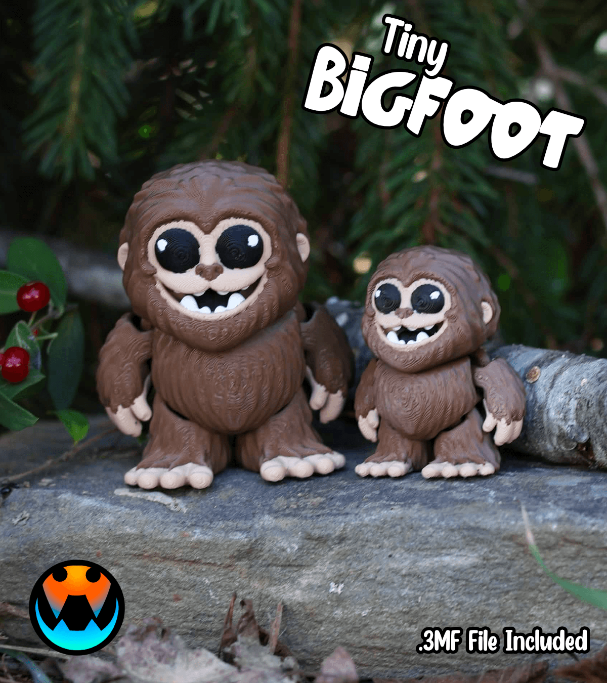 Tiny Bigfoot 3d model