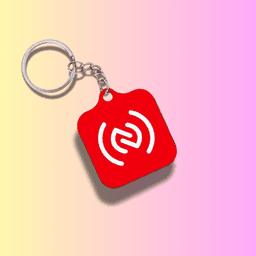 Instagram NFC Keychain.3mf 3d model