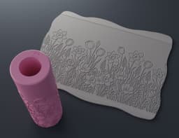 Texture Rollers - Spring #8 3d model