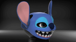 Cute Mask for Cat 3d model