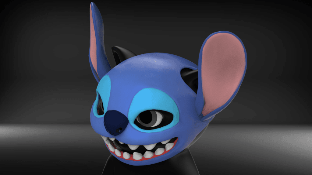 Cute Mask for Cat 3d model