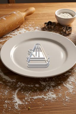 Metronome Cookie Cutter, Biscuit Cutter 3d model