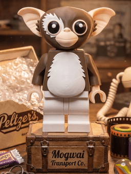 Midnight Mischief: Mogwai Companion 3d model