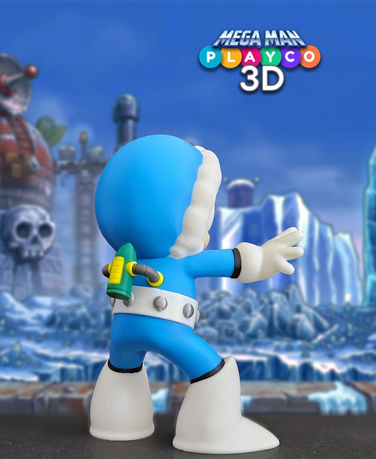 Ice Man (Mega Man) 3d model
