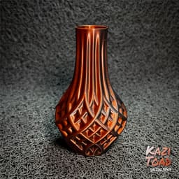Twisted cross Vase (Vase No. 7) 3d model