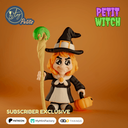 Petit Witch 3d model