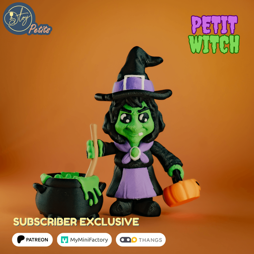 Petit Witch 3d model