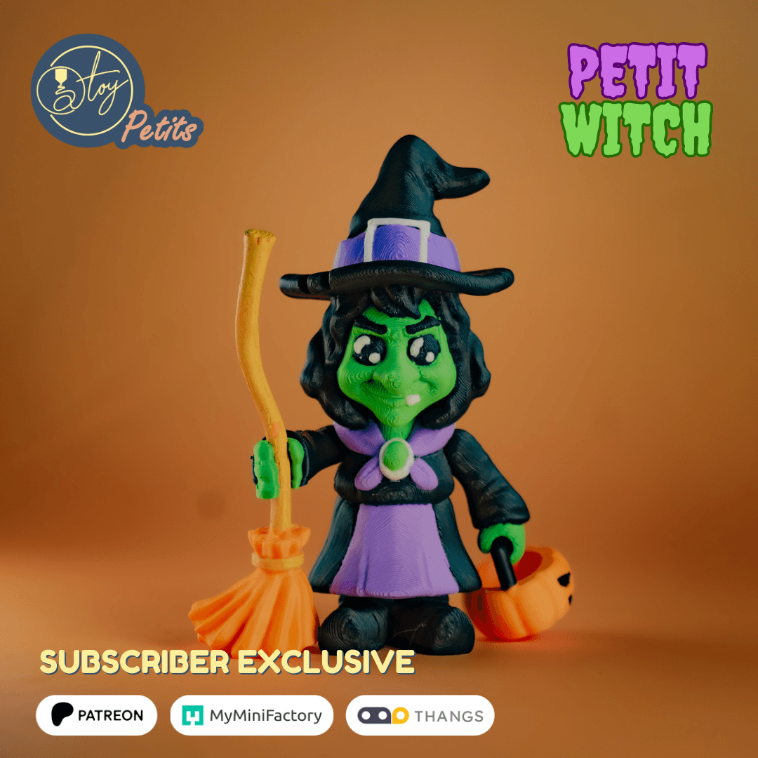 Petit Witch 3d model