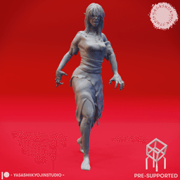 Nest of Vampire Spawn - Tabletop Miniatures (Pre-supported) 3d model