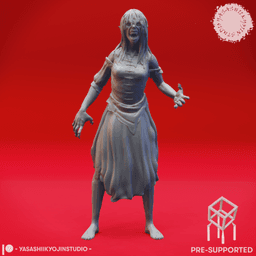 Nest of Vampire Spawn - Tabletop Miniatures (Pre-supported) 3d model