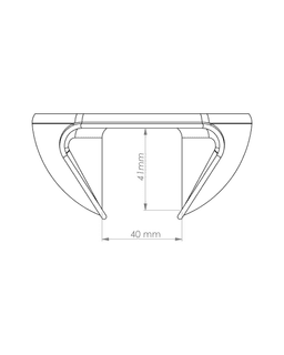 Padel Racket Wallmount 3d model
