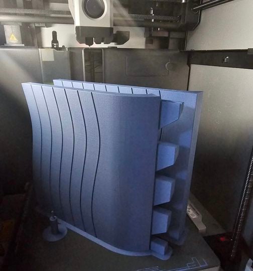 AMS stacking stand for Bambu Lab X1 and P1P 3d model