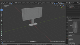 Blender Promethean Board 3d model