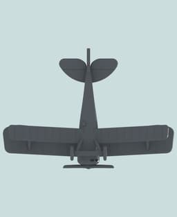 1:144 Nieuport 27 (Vickers+Lewis) 3d model