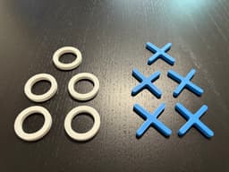 Tic Tac Toe: The Board Game 3d model