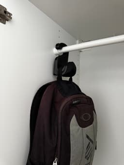 Back Pack Support for the closet 3d model