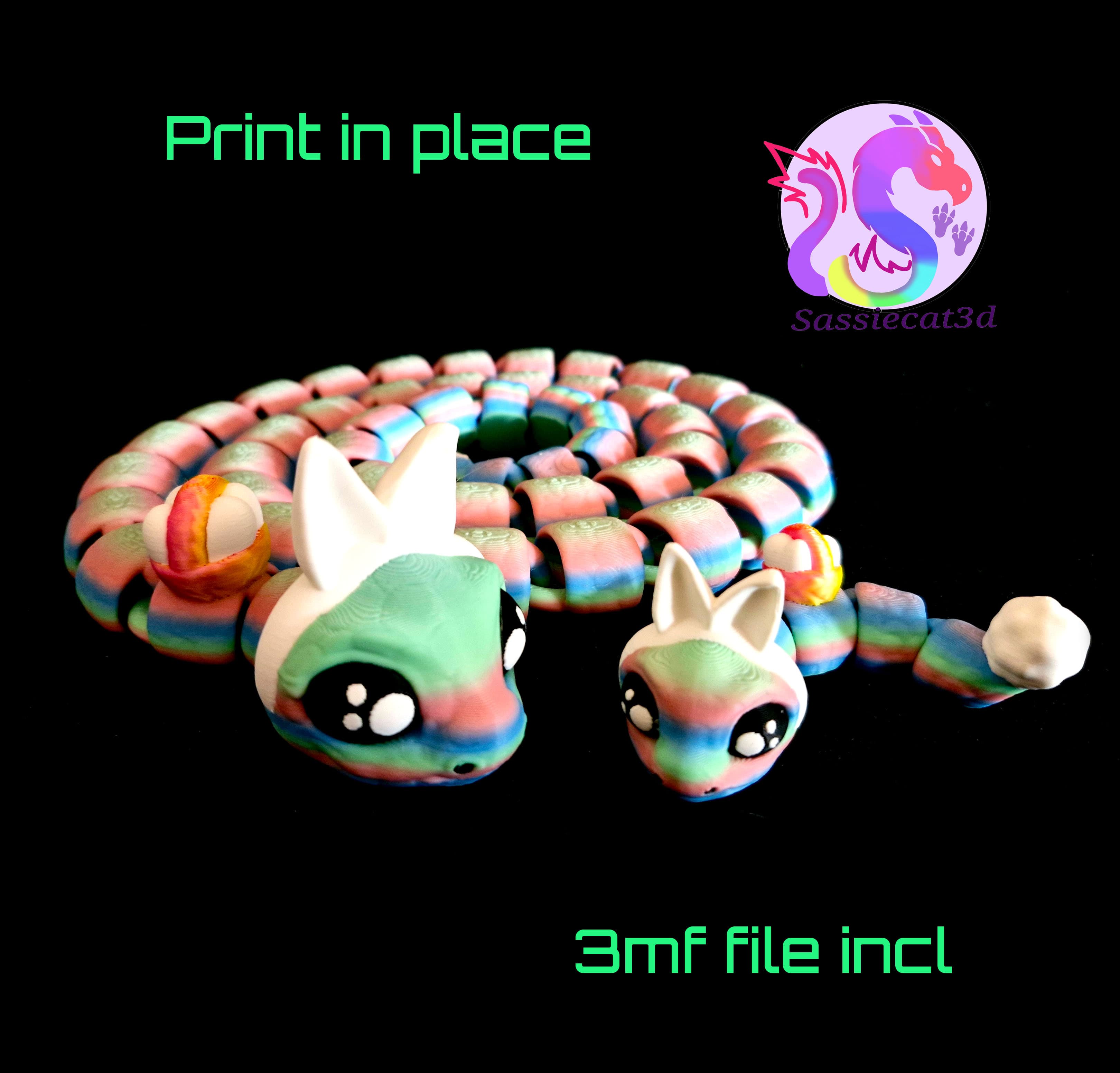 Noodles the Easter snake (Personal Use) 3d model