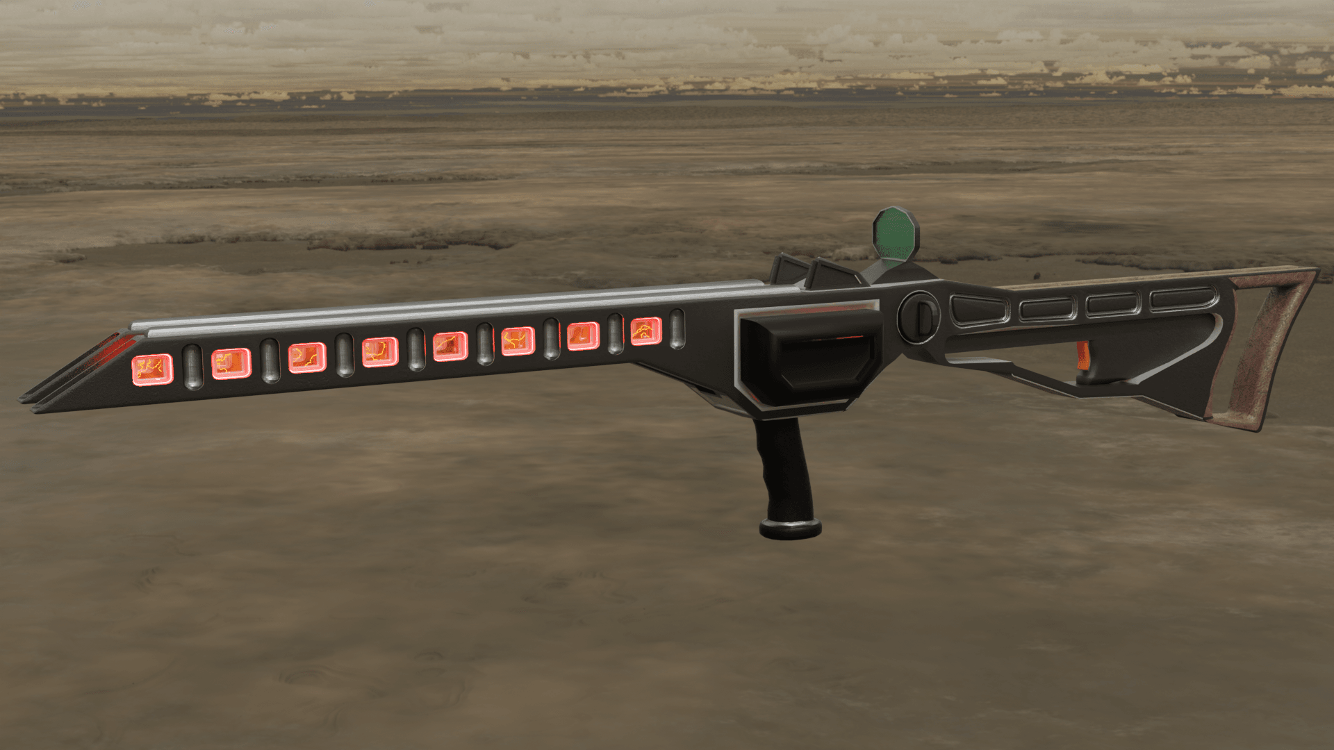COMPRESSED IONIZED PLASMA SHOTGUN 3d model
