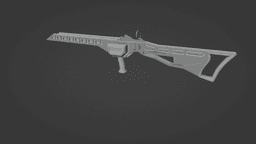 COMPRESSED IONIZED PLASMA SHOTGUN 3d model