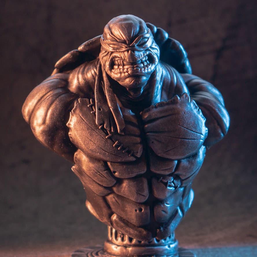 TMNT bust (fan art) 3d model