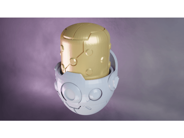 Functioning Killjoy nanoswarm grenade valorant 3d model