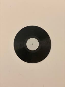 Mini Vinyl Record 3d model