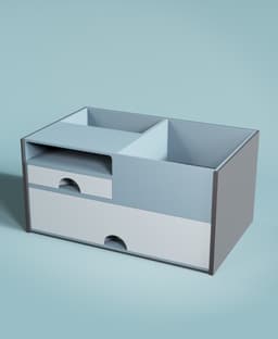 Desk Organizer Boxy 3d model
