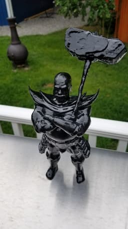Bald guy from Golden axe. 3d model