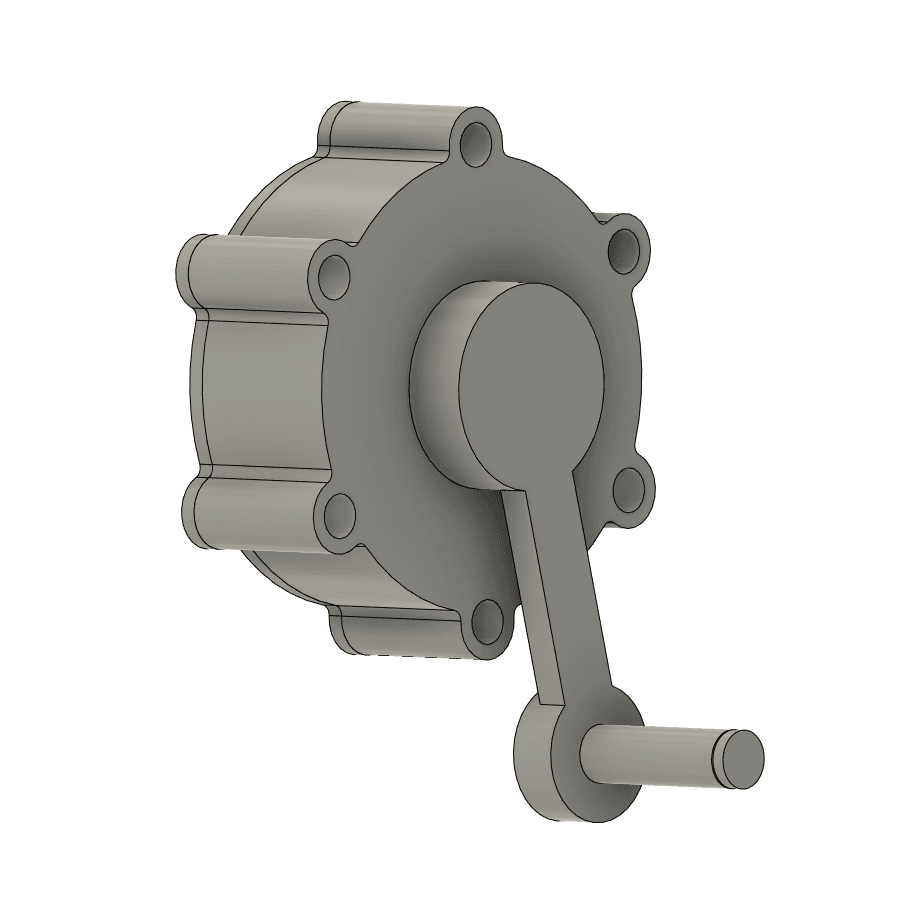Planetary Gearbox 4:1 Stackable 3d model