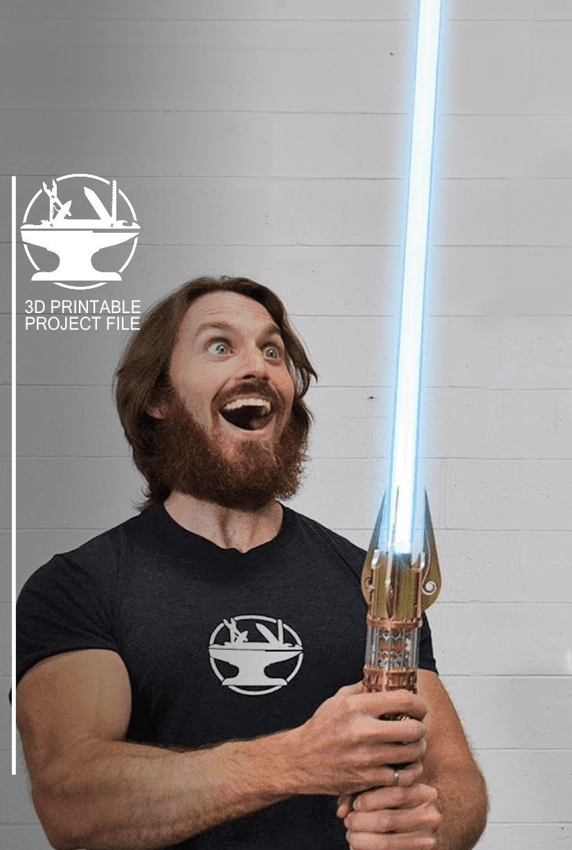 Protosaber V1 (3D Printable) 3d model