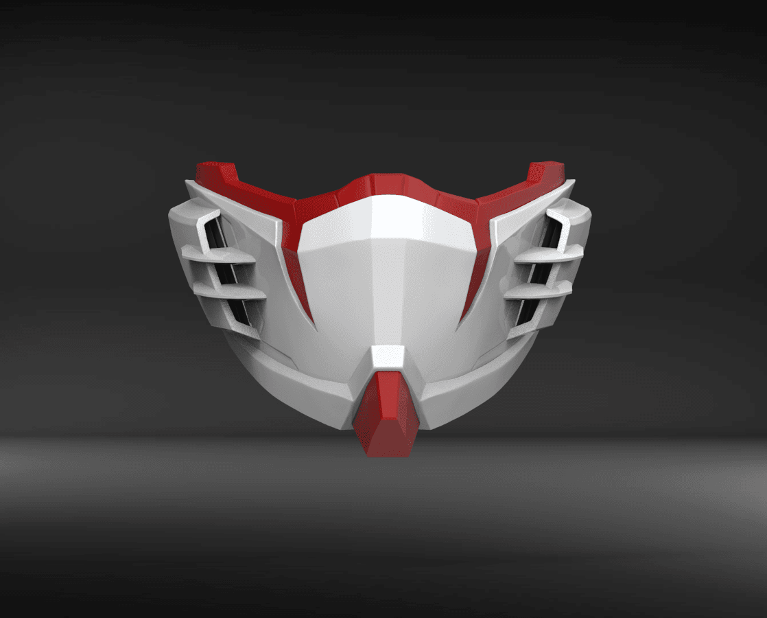 Fortune - Mecha Mask. 3d model
