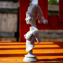Harley Quinn Bust 3d model