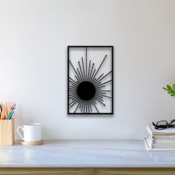Abstract Sun Wall Art 3d model