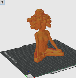 Earth Sprite Book Shelf Decor 3d model
