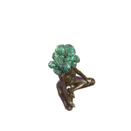 Earth Sprite Book Shelf Decor 3d model