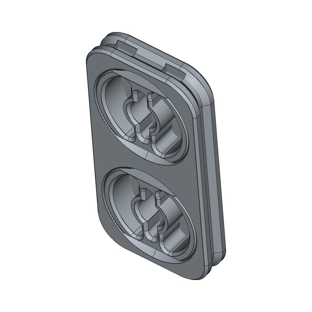 D-LOCK_PANEL.1X2-L 3d model