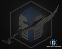 Daedric Sword - 3D Print Files 3d model