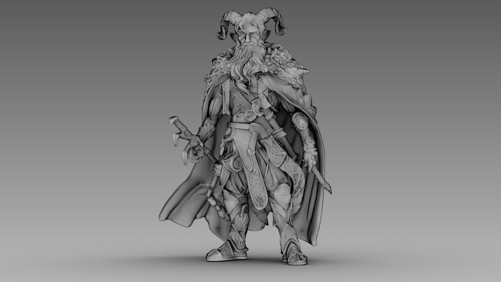 The Ram Sage 3d model