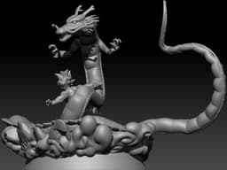 Goku Ultra Instinct 3d model