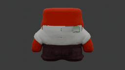 Cartoon Angry Man 3D Model Free 3D Print Test Free low-poly 3D print model 3d model