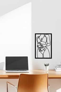 Body Wall Art, Wall Decor, Home Decor 3d model