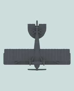 1:144 Hansa-Brandenburg D.I (Synchronzied) 3d model