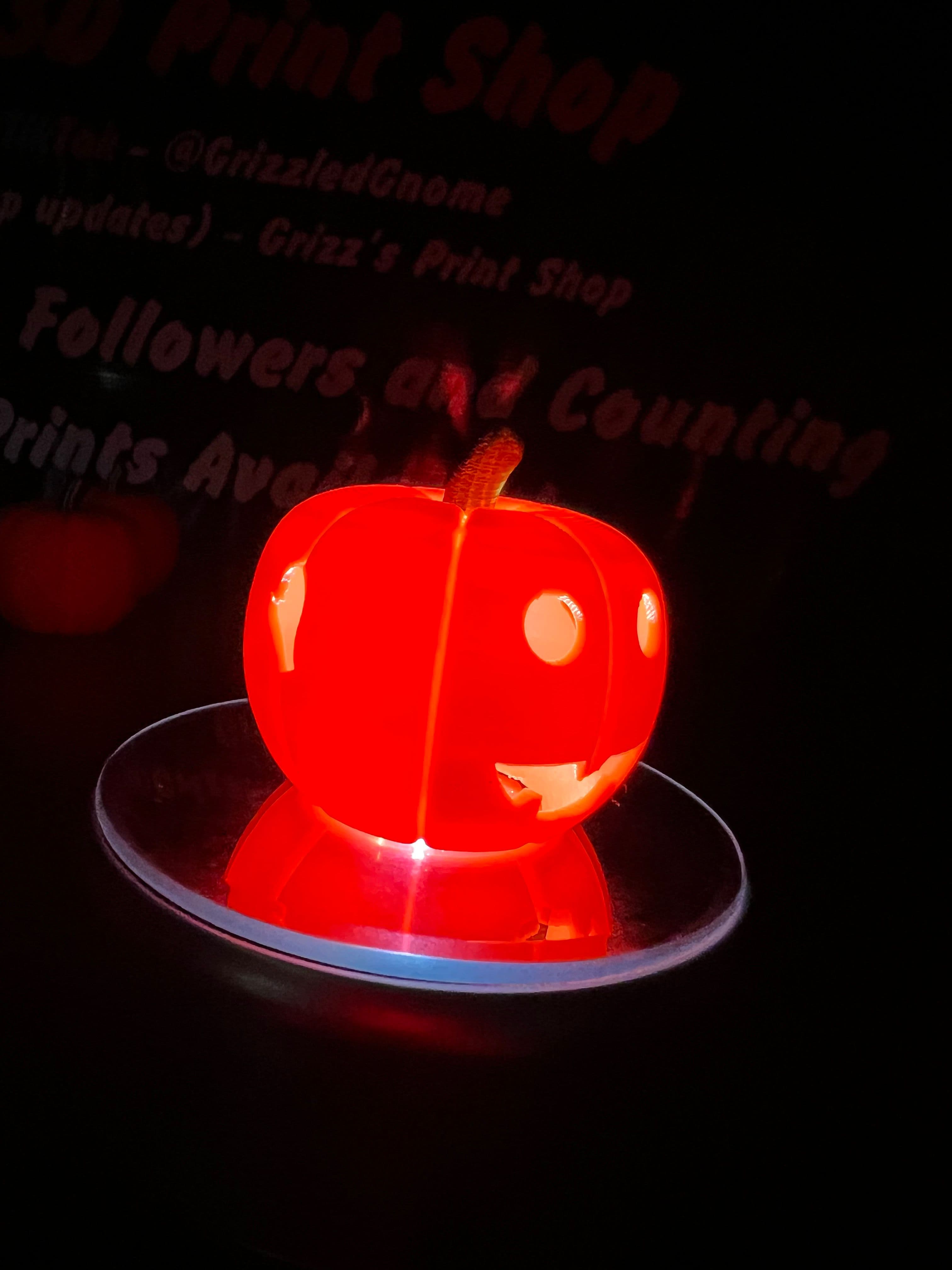 Hear no evil - Mittens Version - Tea light jack o lantern 3d model