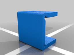 Compact Dust Collection Workbench - Printed Parts 3d model