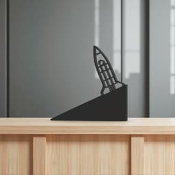 Door Stop, Rocket Door Stopper, Door Back, 2 Different Models 3d model