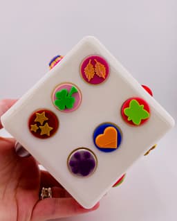 Super Duper Dice Clicker Fidget for Cool Kids 3d model
