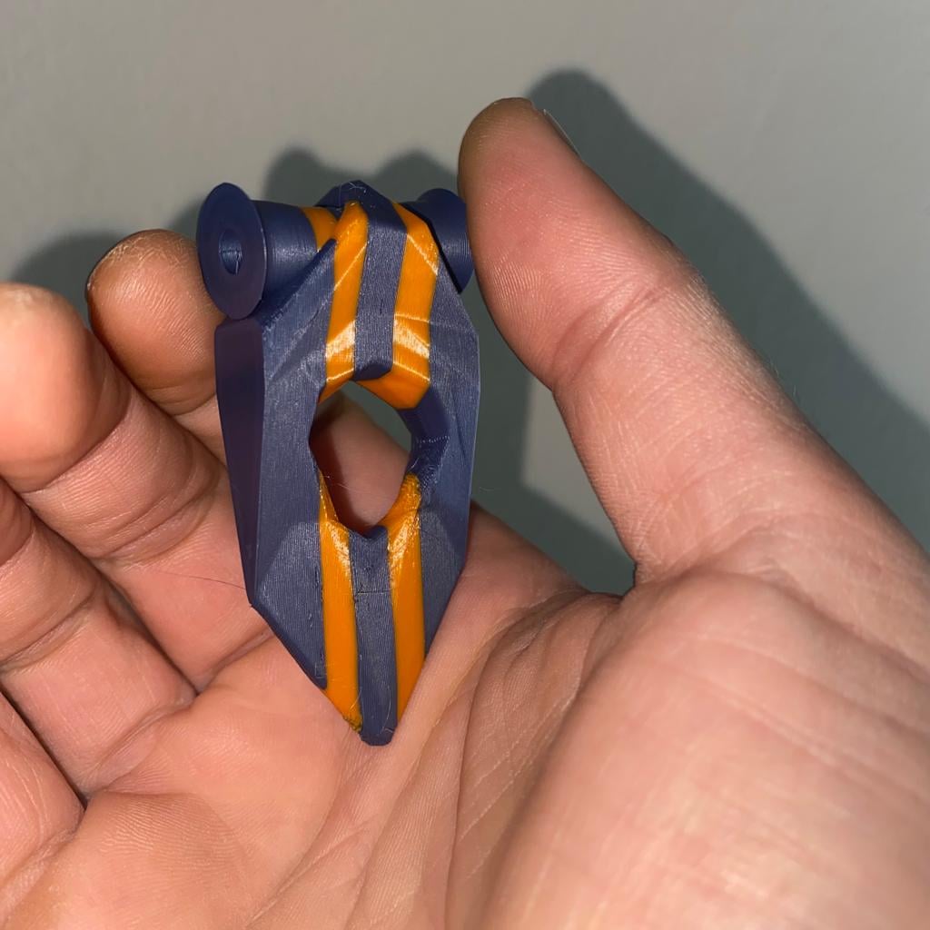 Spinning Fidget Arrow by 3esign.eth 3d model