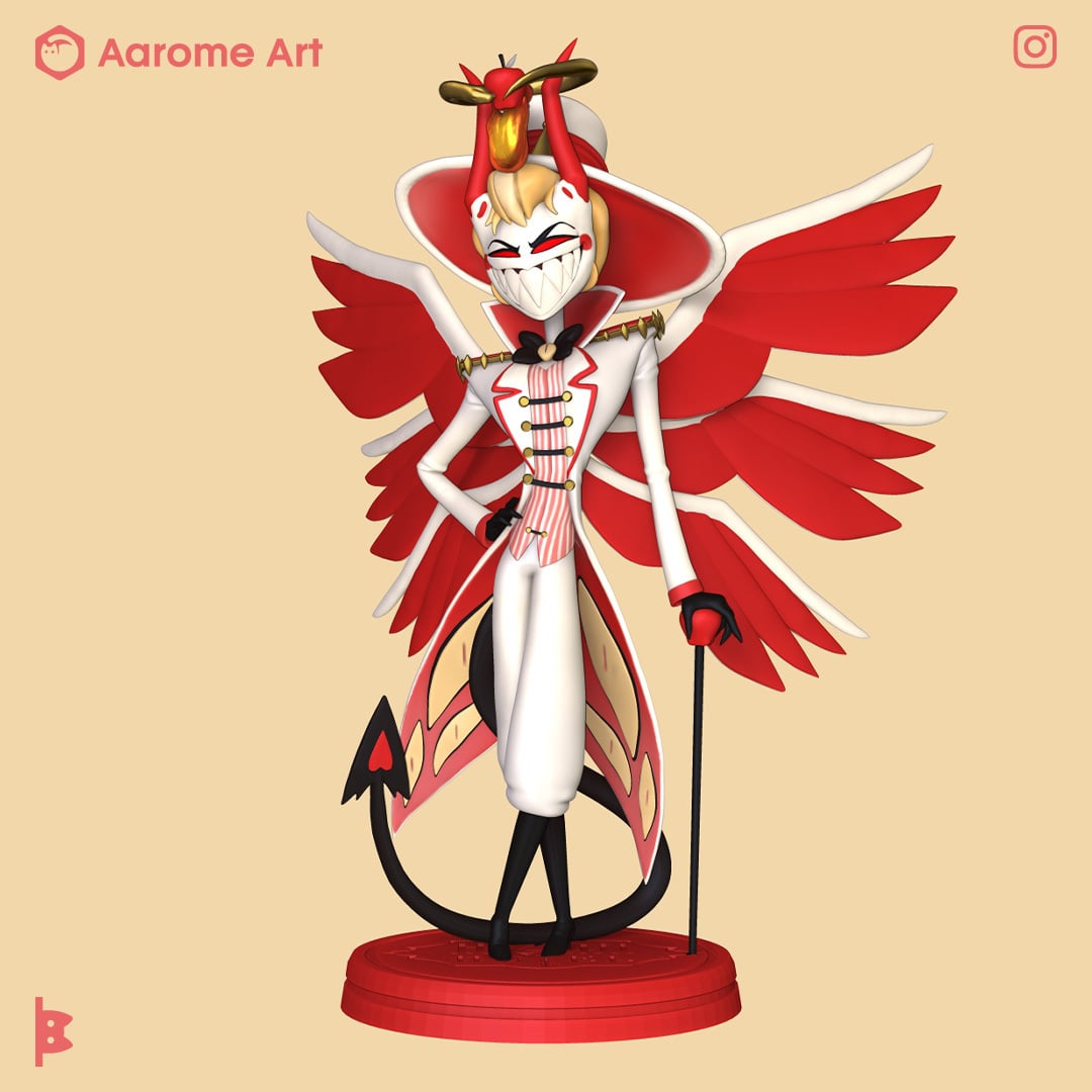 Lucifer Hazbin Hotel 3d model